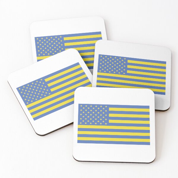Item preview, Ukrainian American Flag designed and sold by the-craft-shop.