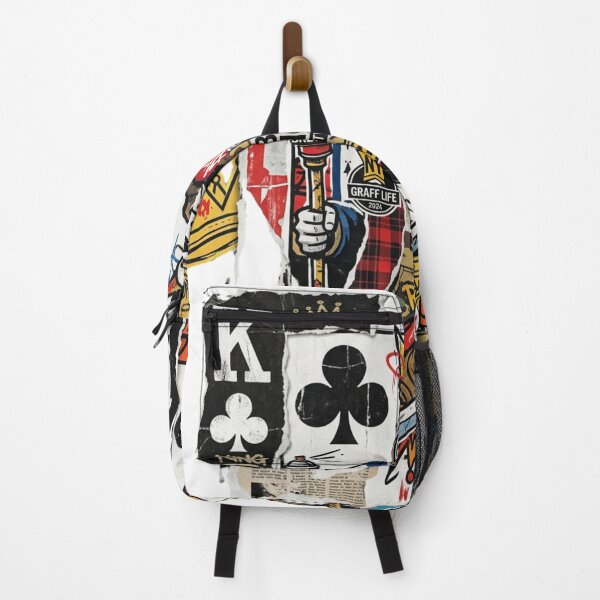 Item preview, Graffiti King of Clubs – Urban Streetwear Playing Card Art designed and sold by DeV11.