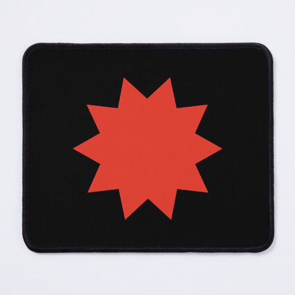 Item preview, Bright sharp red geometric shape star 127sm designed and sold by 127sm.