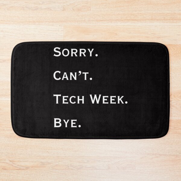 Item preview, Funny Retro Sorry Can't Tech Week Bye designed and sold by WeirdlyRare.