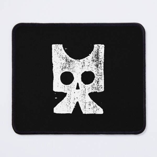 Item preview, Tribal wild skeleton aztec skull. Black, red and white 127sm designed and sold by 127sm.