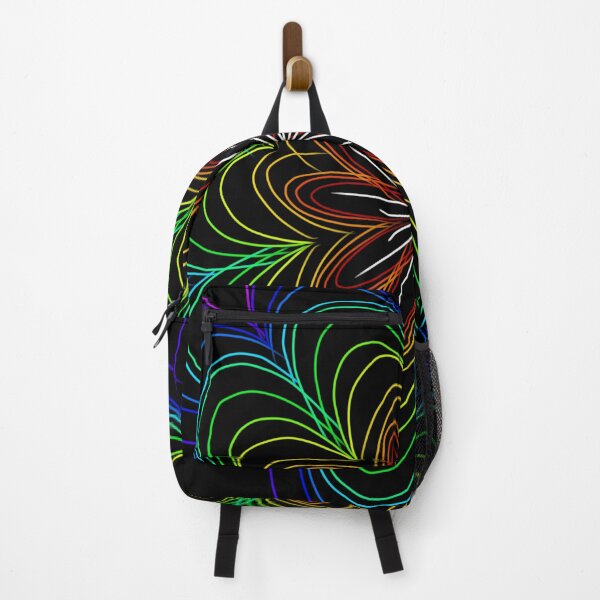Item preview, Neon Rainbow abstract designed and sold by CodrawsCrib.