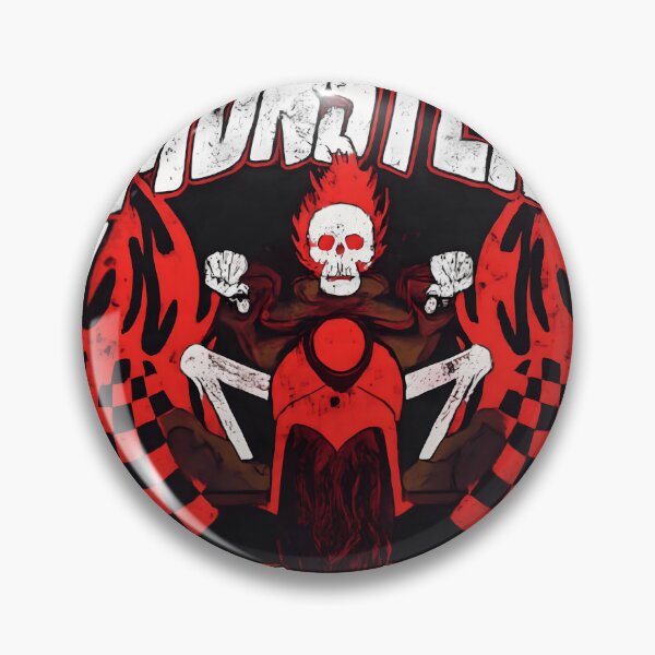 Item preview, Monsters on the Road — Skull Biker Flame Racing Graphic designed and sold by Lagoart.