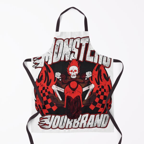Item preview, Monsters on the Road — Skull Biker Flame Racing Graphic designed and sold by Lagoart.