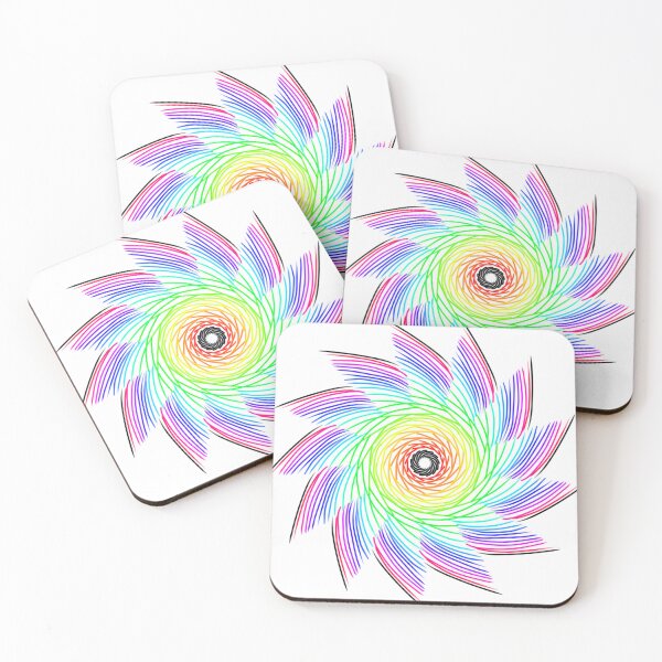 Item preview, Spiral Rainbow Abstract designed and sold by CodrawsCrib.