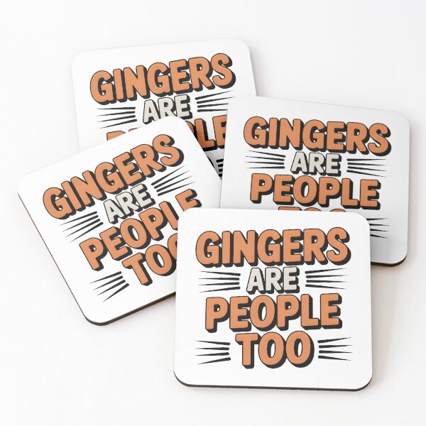 Item preview, Gingers Are People Too | Funny Redhead Humor Shirt Ginger Joke designed and sold by Milosstudio.