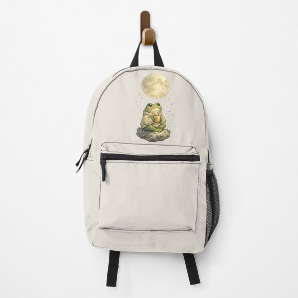 Item preview, Just vibing frog with coffee designed and sold by Ora-kuro.