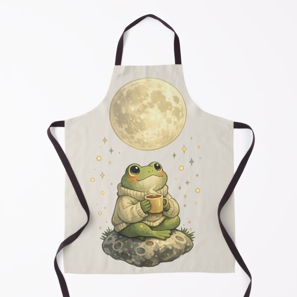 Item preview, Just vibing frog with coffee designed and sold by Ora-kuro.