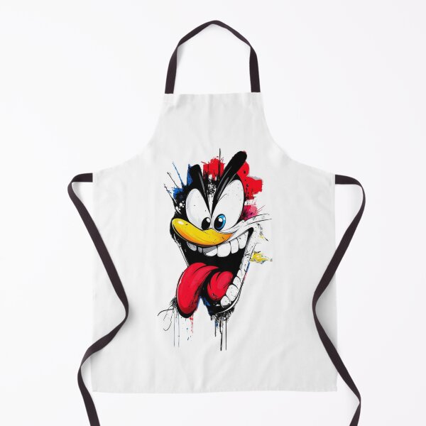 Item preview, Crazy Cartoon Graffiti Face – Funny Street Art Character Colorful Design designed and sold by Kruti Collection.