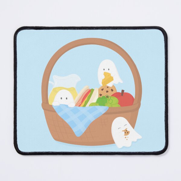 Item preview, Ghosties Picnic Basket designed and sold by Meg's Sketchbook.