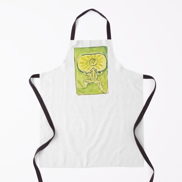 Item preview, Little frog relaxing on a green leaf enjoying Hand Painted in watercolor designed and sold by a.dadash.