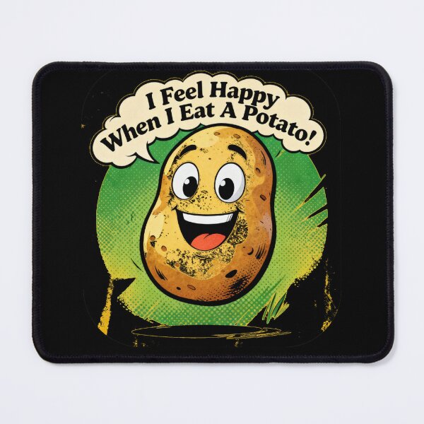 Item preview, Powered by Potatoes – Cute Happy Food Vibes Design designed and sold by KSz2026.