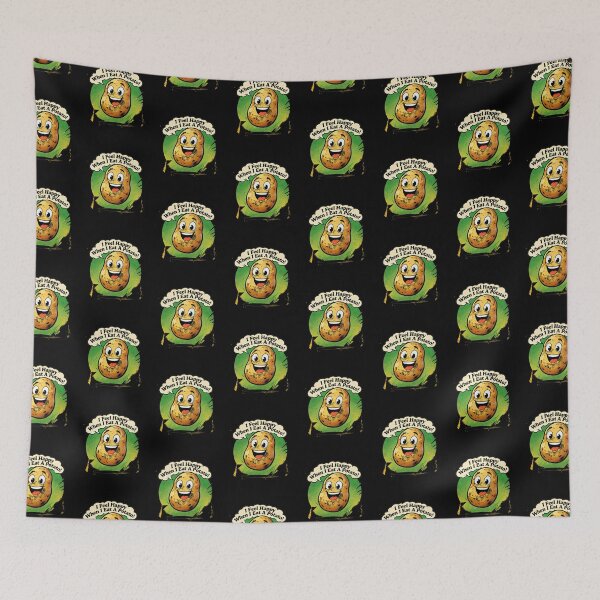 Item preview, Powered by Potatoes – Cute Happy Food Vibes Design designed and sold by KSz2026.
