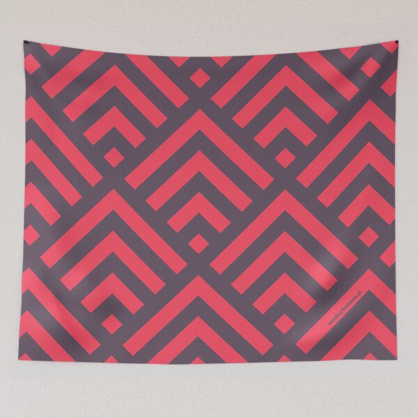 Item preview, Fashion Patterns Collection Pyramid Triangles 2026-12 designed and sold by monkeybusiness.pt.