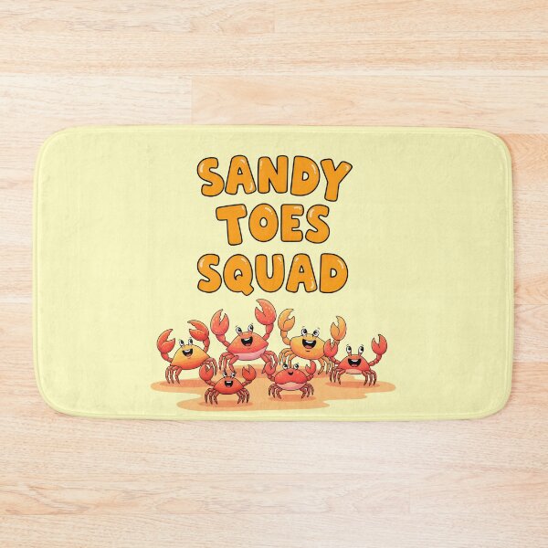 Item preview, Sandy Toes Squad – Fun Crab Beach Crew Design designed and sold by Sea Gem.
