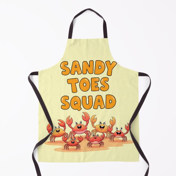 Item preview, Sandy Toes Squad – Fun Crab Beach Crew Design designed and sold by Sea Gem.