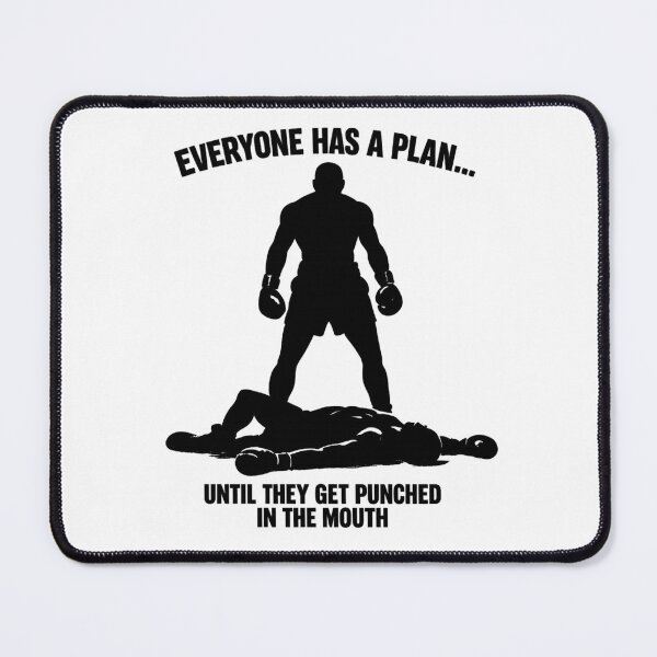 Item preview, Mike Tyson Inspired - Everyone Has a Plan Until They Get Punched in the Mouth – Boxing Motivation Graffiti Art, Knockout Fighter Poster, Combat Sports Quote Design designed and sold by Donsean22.