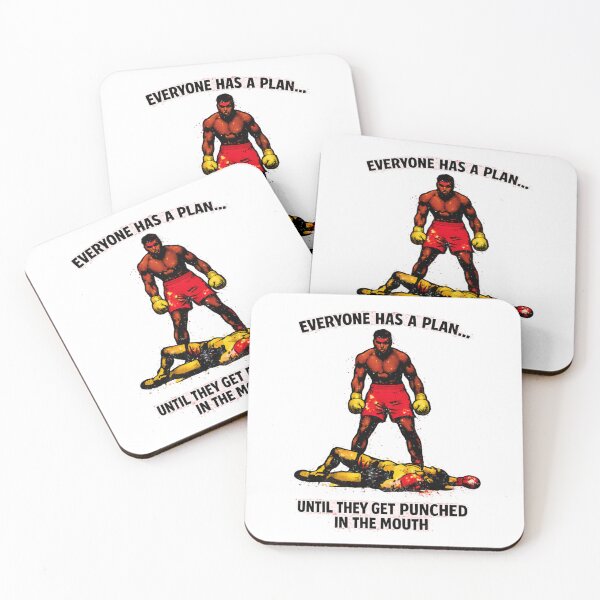Item preview, Mike Tyson Inspired - Everyone Has a Plan Until They Get Punched in the Mouth – Boxing Motivation Graffiti Art, Knockout Fighter Poster, Combat Sports Quote Design, Colourful designed and sold by Donsean22.