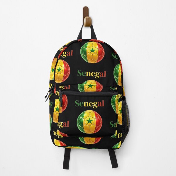 Item preview, Senegal Soccer Ball Green Yellow Red Football Design African Flag Sports Fan Gift designed and sold by ArtSpark Studio.
