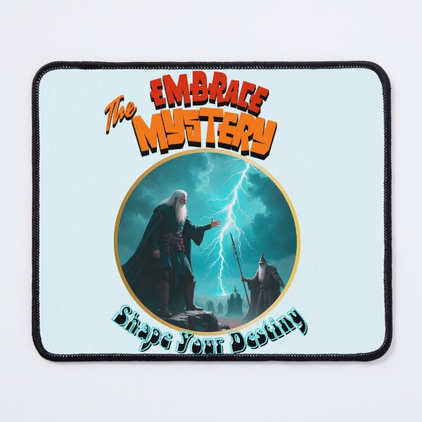 Item preview, Embrace the Mystery Wizard Destiny – Epic Fantasy Lightning Design designed and sold by PriyaMagic.