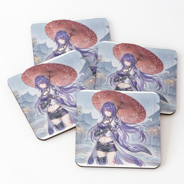 Item preview, Acheron // Honkai: Star Rail Watercolor designed and sold by Astraphyllia.
