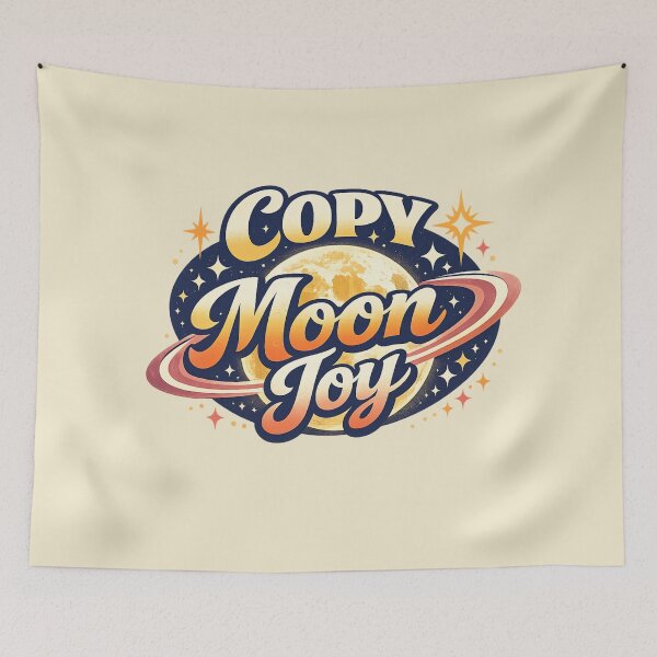 Item preview, Retro Copy Moon Joy Design designed and sold by Ora-kuro.