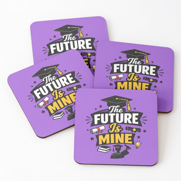 Item preview, The Future Is Mine – Bold Graduation Quote designed and sold by DesignHouse07.