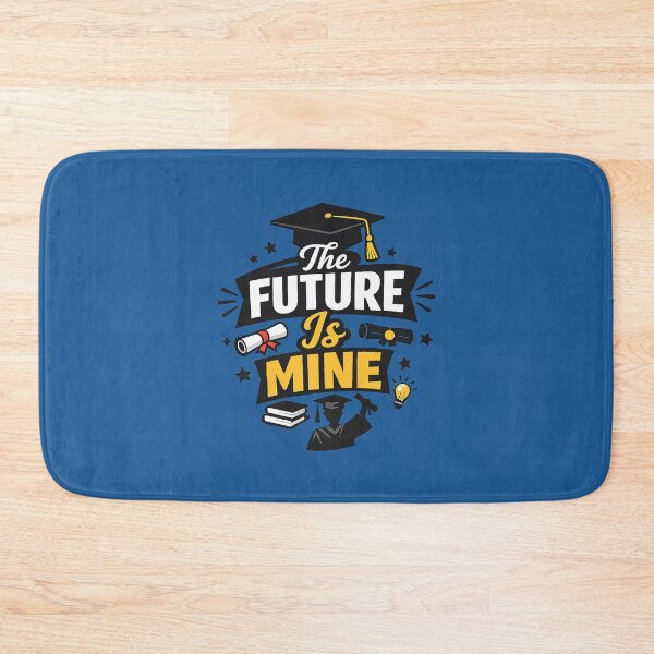 Item preview, The Future Is Mine – Bold Graduation Quote designed and sold by DesignHouse07.