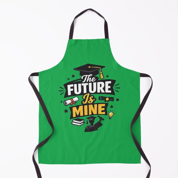Item preview, The Future Is Mine – Bold Graduation Quote designed and sold by DesignHouse07.