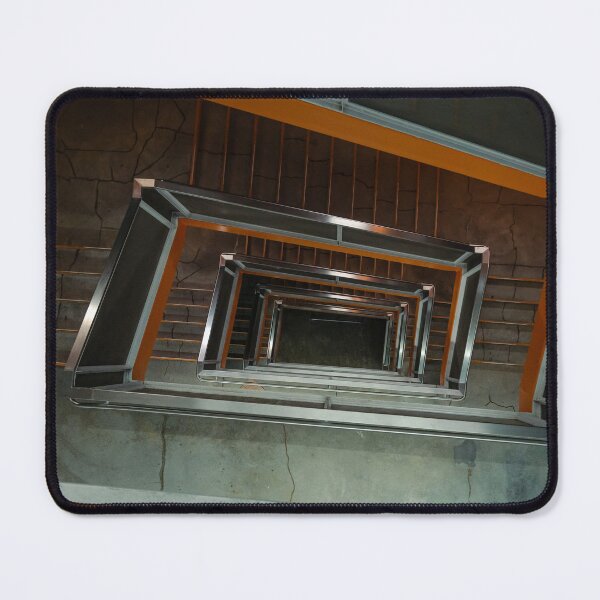 Item preview, Industrial Spiral Staircase Looking Down Urban Architecture designed and sold by MDCCo.