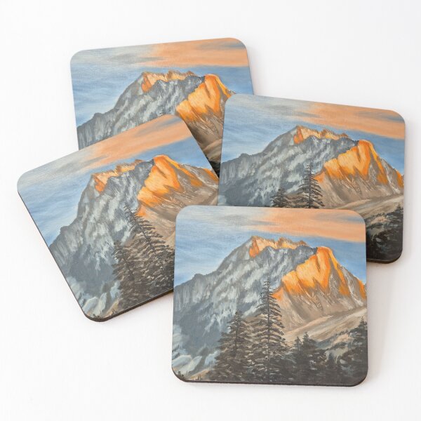 Item preview, Sunset in the mountains designed and sold by Assol Kovtun.