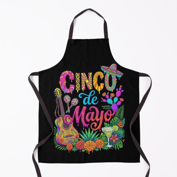 Item preview, Cinco De Mayo Colorful Mexican Fiesta Party Sombrero Taco Vibes designed and sold by NuralsArt.