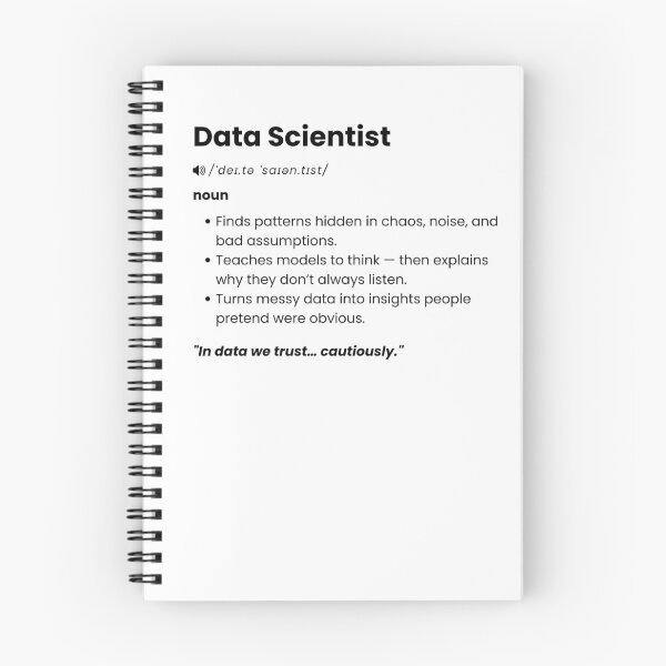 Item preview, Data Scientist Definition | Funny Data Science Gift for Analytics Pros designed and sold by Yuli Club.