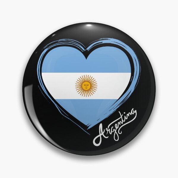 Item preview, Argentina, a heart designed and sold by Bad Monkey .