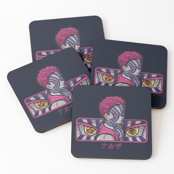 Item preview, Anime Demon Portrait – Embroidered Ink Style designed and sold by PosterFuel.