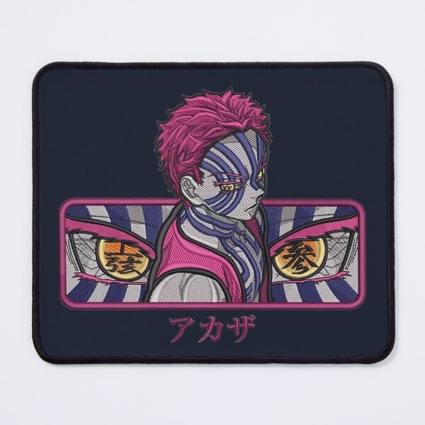 Item preview, Anime Demon Portrait – Embroidered Ink Style designed and sold by PosterFuel.