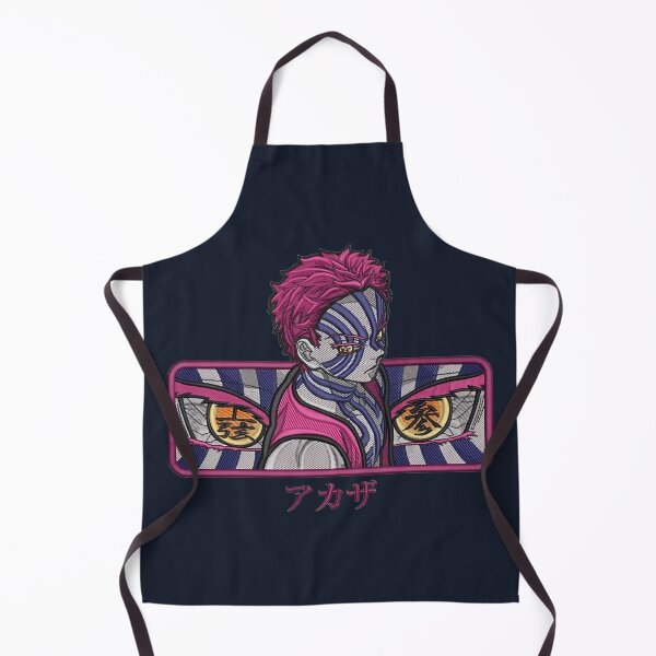 Item preview, Anime Demon Portrait – Embroidered Ink Style designed and sold by PosterFuel.