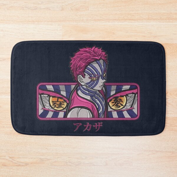 Item preview, Anime Demon Portrait – Embroidered Ink Style designed and sold by PosterFuel.