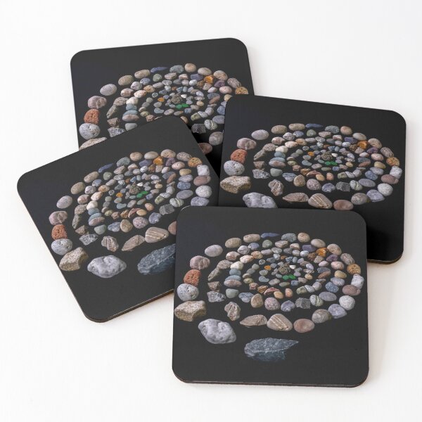 Item preview, Cosmic Stone Spiral Galaxy Inspired Fine Art Photography designed and sold by MDCCo.
