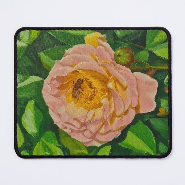 Item preview, Rose and a bee designed and sold by Assol Kovtun.