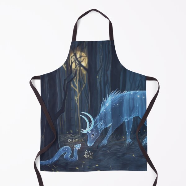 Item preview, Celestial Forest Spirit Creatures - Deer & Snake designed and sold by HolyHellhound.