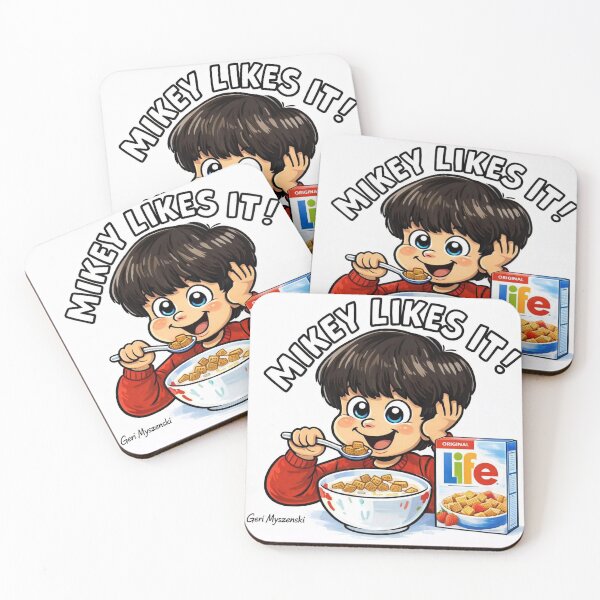 Item preview, Mikey Likes it Life Cereal 1972  designed and sold by The Art Queen Of Michigan .