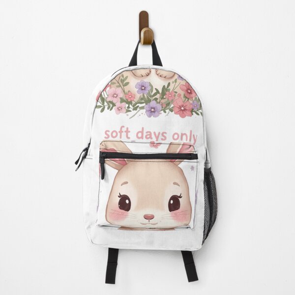 Item preview, Kawaii Bunny Floral Illustration - Aesthetic Rabbit designed and sold by "Positive Vibes & Daily Lifestyle".