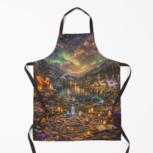 Item preview, Mystical Forest Ritual Under Aurora designed and sold by Naynners Designs.