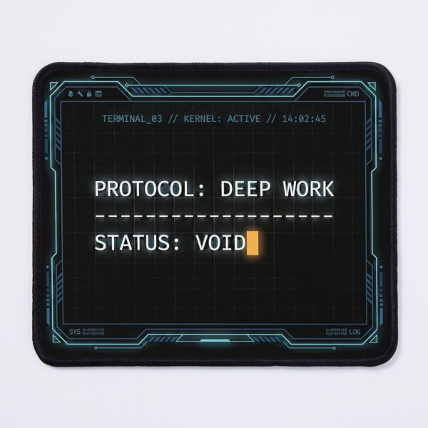 Item preview, Deep Work Protocol Cyber Minimalism designed and sold by Ixnor.