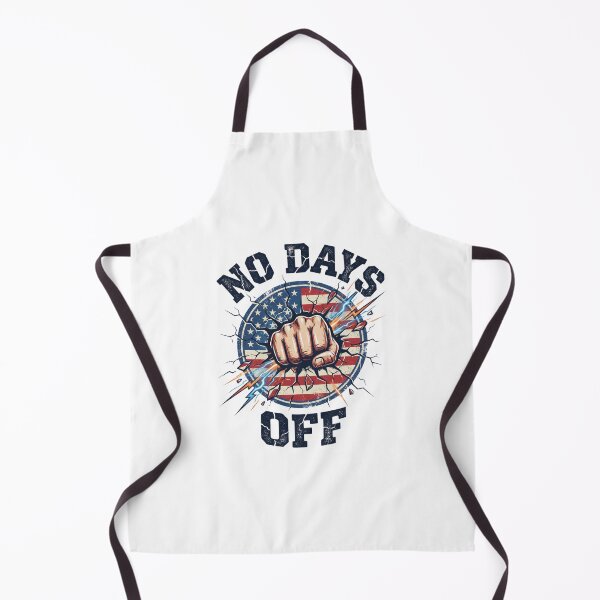 Item preview, No Days Off USA Shirt – Patriotic Strength Motivation Tee designed and sold by relso.