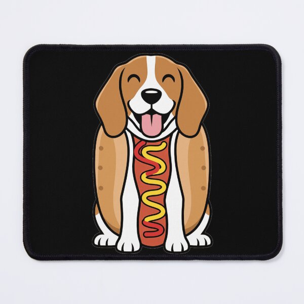 Item preview, Cute Beagle Hot Dog Costume Cartoon designed and sold by k3rstman1.