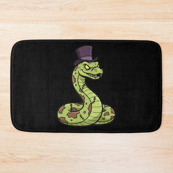 Item preview, Dapper Zombie Snake Halloween Monster designed and sold by k3rstman1.