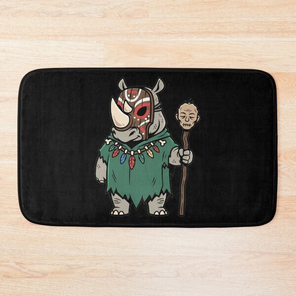 Item preview, Tribal Rhino Shaman Masked Witch Doctor designed and sold by k3rstman1.