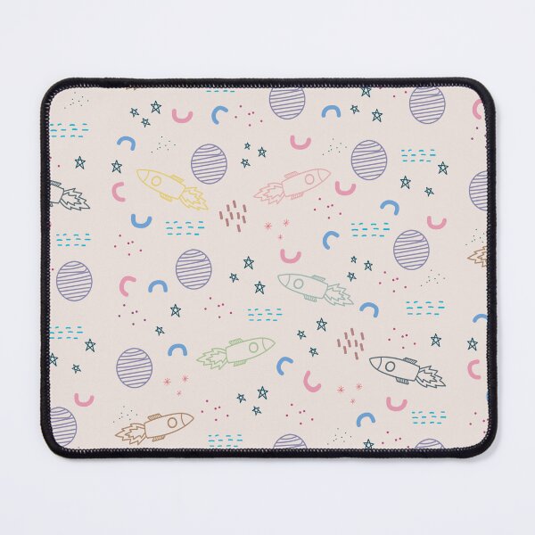 Item preview, Artemis II — Back to the Moon Seamless Space Pattern designed and sold by Yasmine Mohammed.